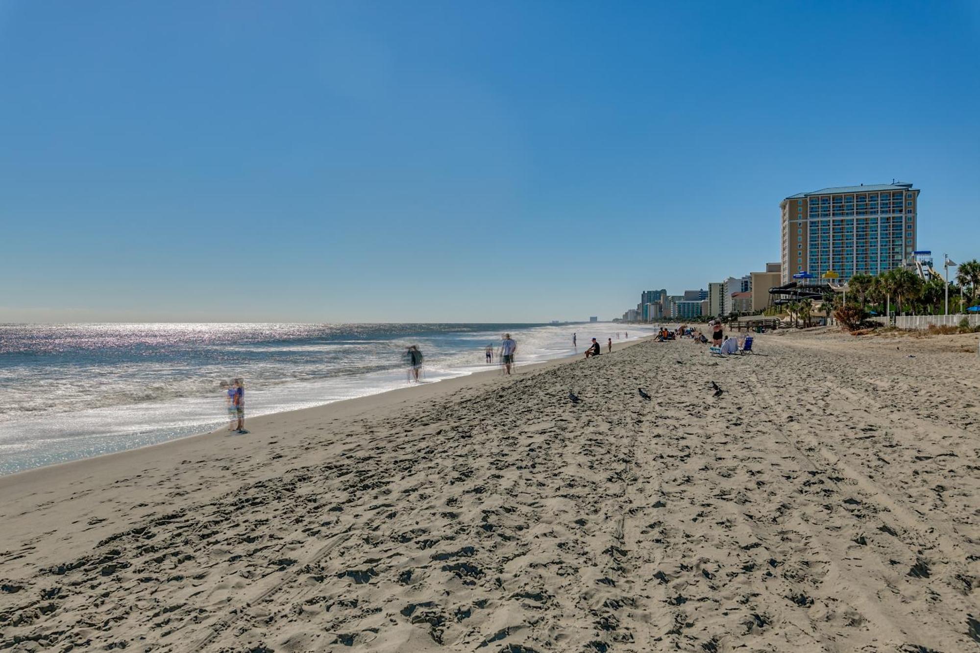 Beautiful 1 Bdr Ocean Front Condo At Oceans One Resort Myrtle Beach Bagian luar foto